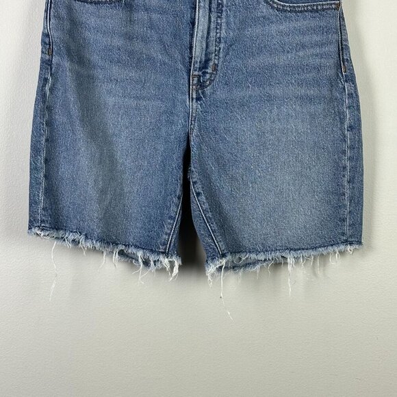 Madewell High Rise Mid Length Shorts - Picture 6 of 13